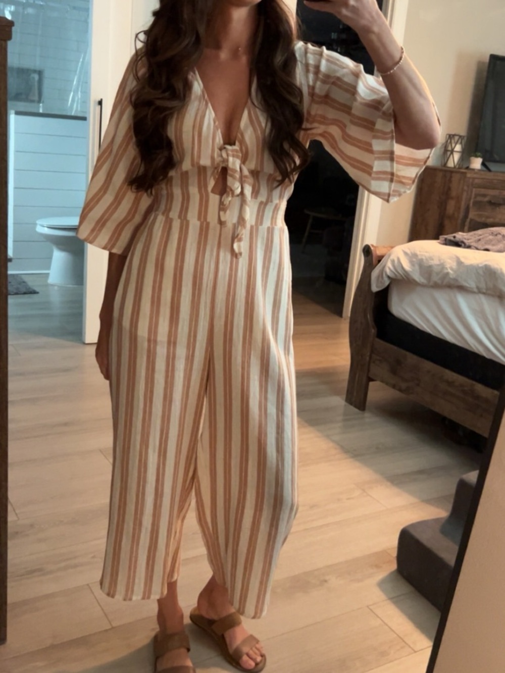 Billabong | Striped Jumpsuit - Picture 4 of 4